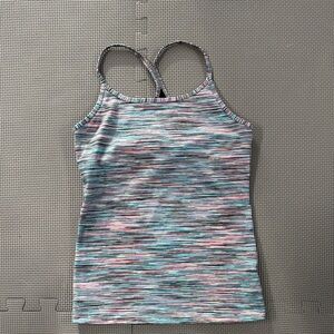 Multicolor Striped Athleta Girl’s Tank Top